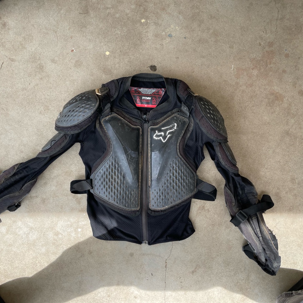 Fox Dirt Bike Titan Armor Sports Jacket Men’s Size Small